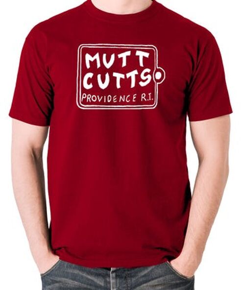 Dumb And Dumber Inspired T Shirt - Mutt Cutts brick red