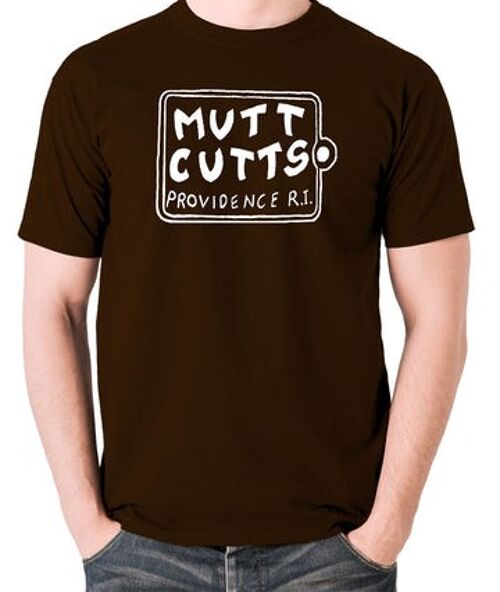 Dumb And Dumber Inspired T Shirt - Mutt Cutts chocolate