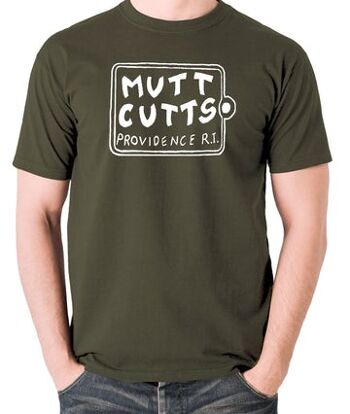 T-shirt inspiré de Dumb And Dumber - Mutt Cutts olive