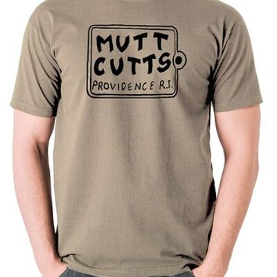 Dumb And Dumber Inspired T Shirt - Mutt Cutts khaki