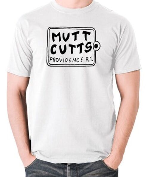 Dumb And Dumber Inspired T Shirt - Mutt Cutts white