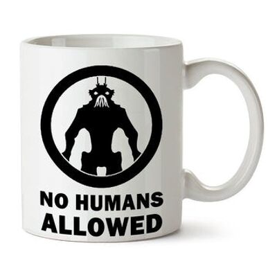 Mug inspiré du district 9 - Aucun humain autorisé