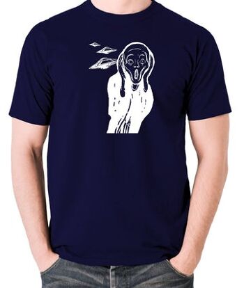 T Shirt UFO - Scream marine