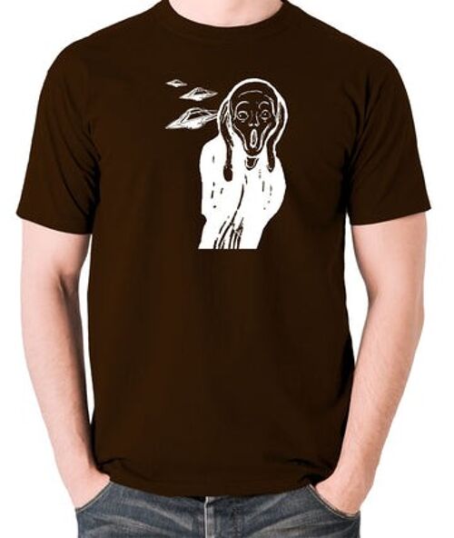 UFO T Shirt - Scream chocolate