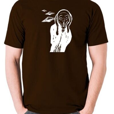 Camiseta OVNI - Scream chocolate