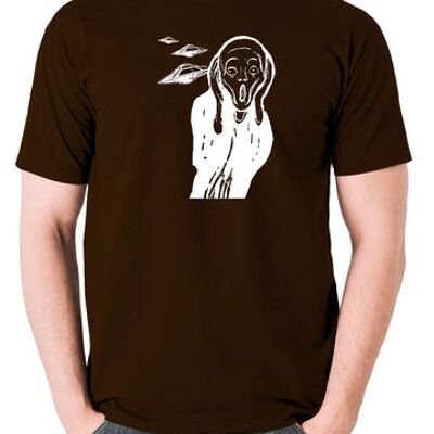 UFO T Shirt - Scream chocolate