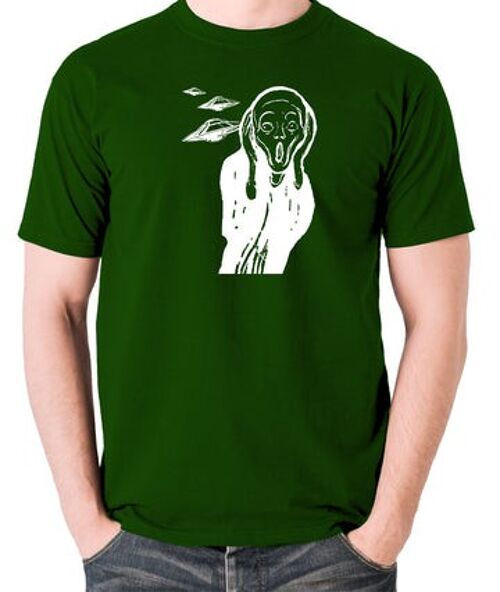 UFO T Shirt - Scream green