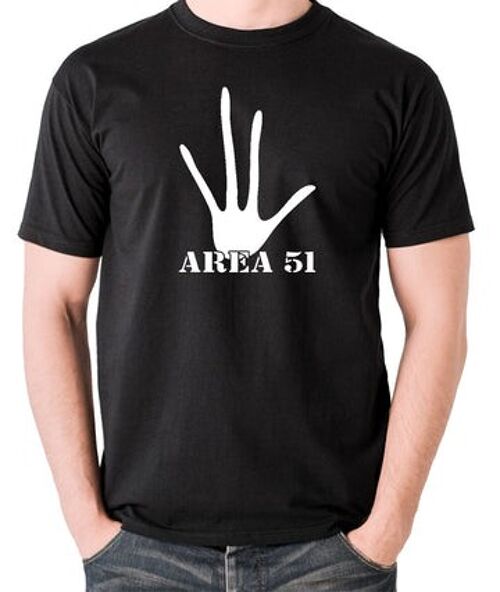 UFO T Shirt - Area 51 black