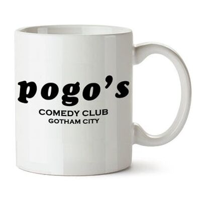 Joker inspirierte Tasse – Pogo's Comedy Club Gotham City