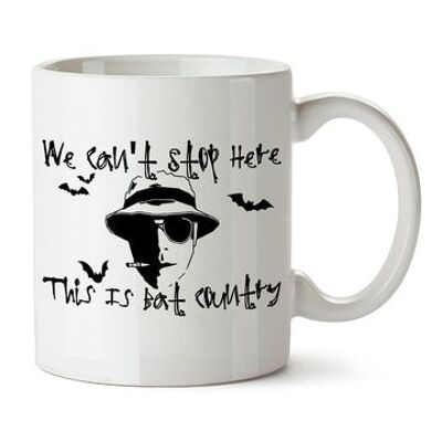 Fear And Loathing In Las Vegas inspirierte Tasse – We Can't Stop Here This Is Bat Country