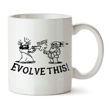 Mug inspiré de Paul - Faites évoluer ça ! marine