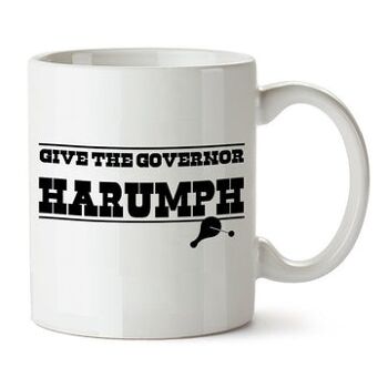 Mug inspiré des selles flamboyantes - Give The Governor Harumph