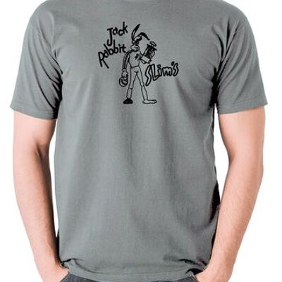Camiseta inspirada en Pulp Fiction - Jack Rabbit Slims gris