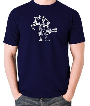 T-shirt inspiré de Pulp Fiction - Jack Rabbit Slims marine