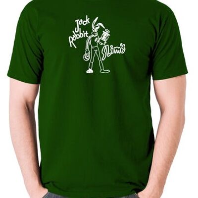 Pulp Fiction Inspired T Shirt - Jack Rabbit Slims green