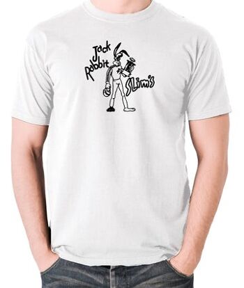 T-shirt inspiré de Pulp Fiction - Jack Rabbit Slims blanc