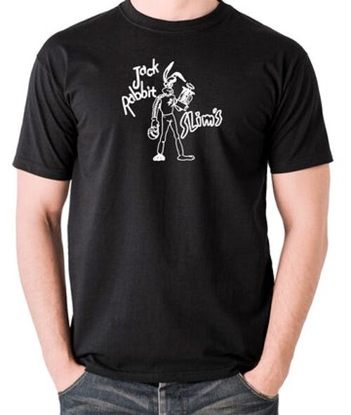 Pulp Fiction Inspired T Shirt - Jack Rabbit Slims black