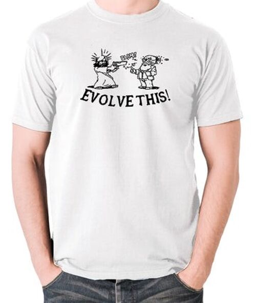Paul Inspired T Shirt - Evolve This! white