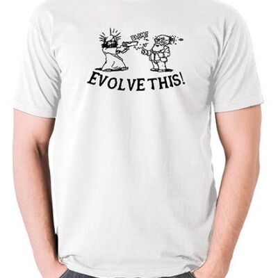 Paul Inspired T Shirt - Evolve This! white