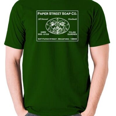 Fight Club Inspired T Shirt - Paper Street Soap Company green