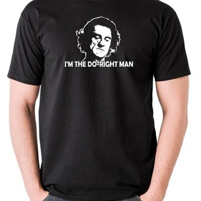 Camiseta inspirada en Cape Fear - I'm The Do-Right Man negro