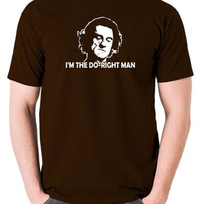 Camiseta inspirada en Cape Fear - I'm The Do-Right Man chocolate