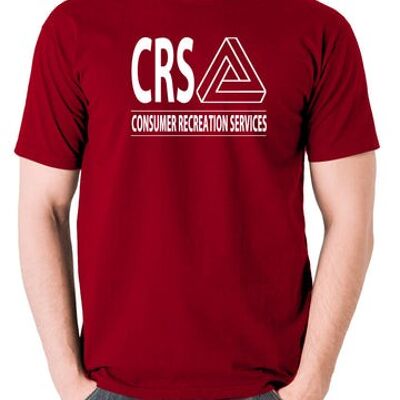 Maglietta The Game Inspired - CRS Consumer Recreation Services rosso mattone
