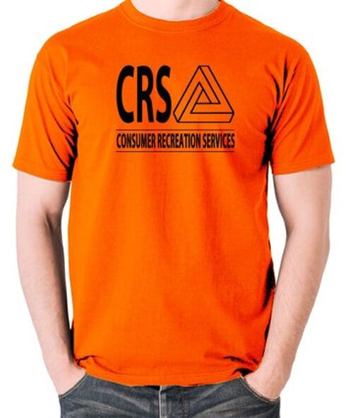 The Game Inspired T Shirt - CRS Consumer Recreation Services orange