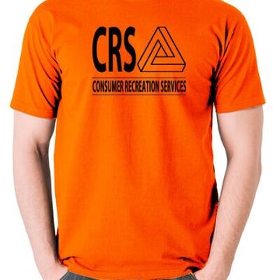 The Game Inspired T Shirt - CRS Consumer Recreation Services orange