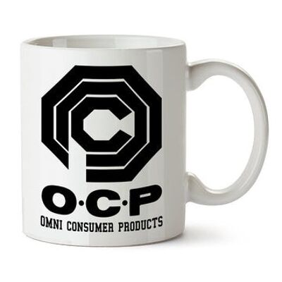 Taza inspirada en Robocop - O.C.P Omni Consumer Products