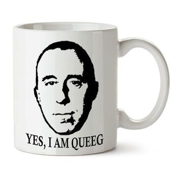 Mug inspiré de Red Dwarf - Oui, je suis Queeg