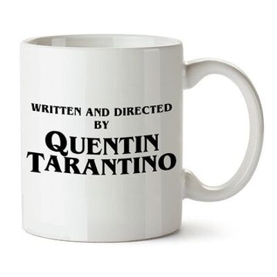 Quentin Tarantino inspirierte Tasse – Geschrieben und unter der Regie von