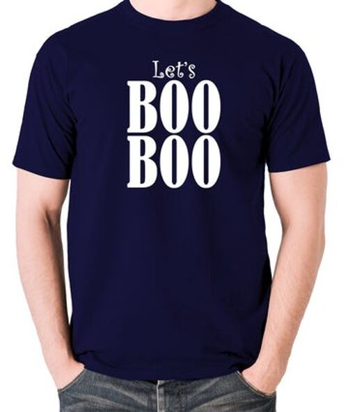 The Worlds End Inspired T Shirt - Let's Boo Boo navy