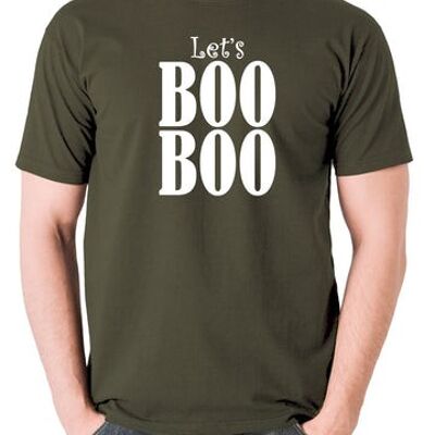 The Worlds End Inspired T-Shirt - Let's Boo Boo olive