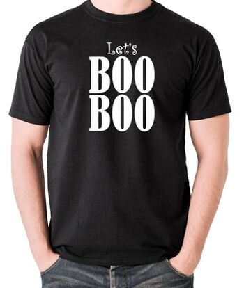 T-shirt inspiré de la fin du monde - Let's Boo Boo noir