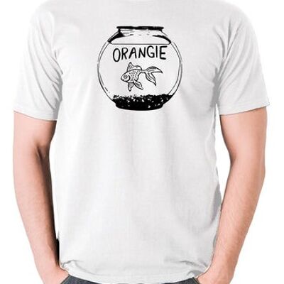 Maglietta ispirata ai ragazzi di Trailer Park - Arancio bianco