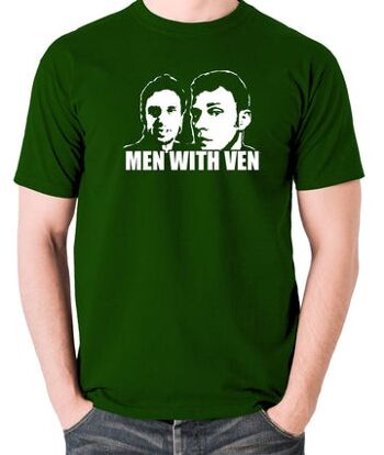 Peep Show Inspiré T Shirt - Hommes Avec Ven vert