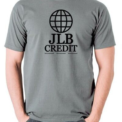 Peep Show Inspired T Shirt - JLB Credit International grey