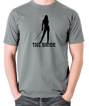 T-shirt inspiré de Kill Bill - La mariée gris