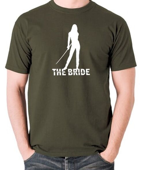 Kill Bill Inspired T Shirt - The Bride olive