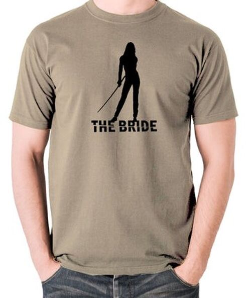 Kill Bill Inspired T Shirt - The Bride khaki