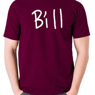 Camiseta inspirada en Kill Bill - Bill burdeos