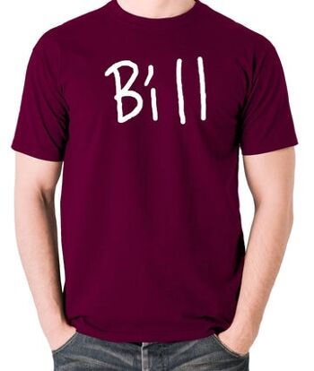 T-shirt inspiré de Kill Bill - Bill bordeaux