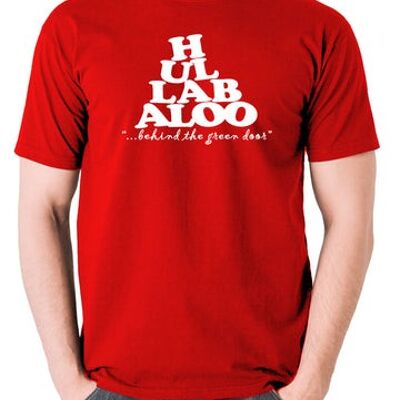 T-shirt inspiré d'Il était une fois à Hollywood - rouge Hullabaloo