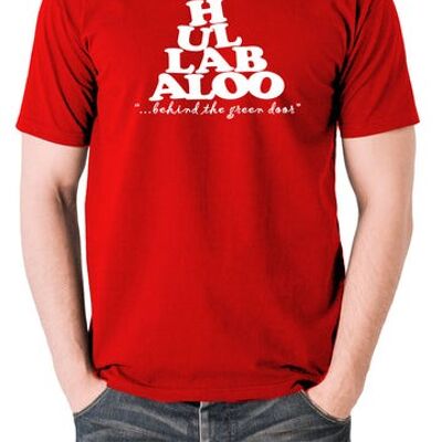 Once Upon A Time In Hollywood Inspired T Shirt - Hullabaloo red
