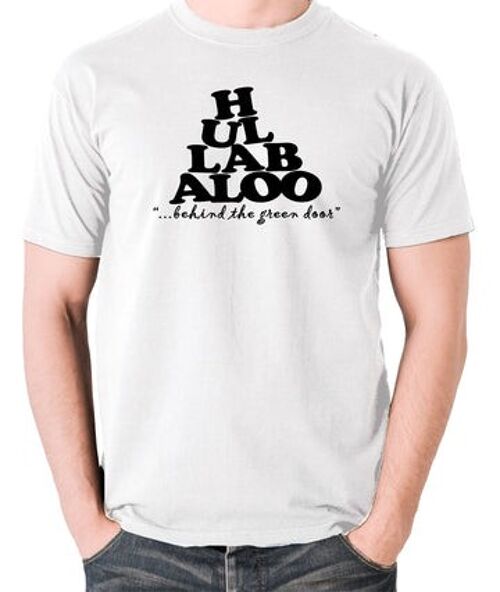 Once Upon A Time In Hollywood Inspired T Shirt - Hullabaloo white