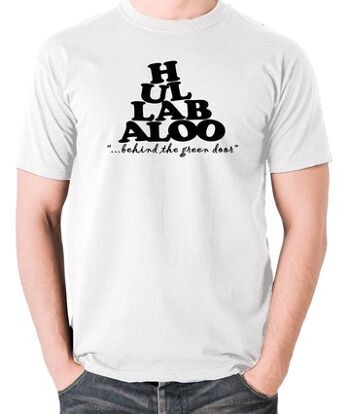 T-shirt inspiré d'Il était une fois à Hollywood - Hullabaloo blanc