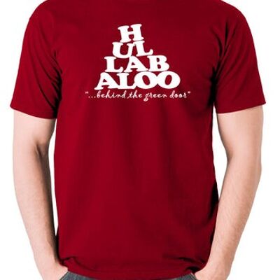 T-shirt inspiré d'Il était une fois à Hollywood - Hullabaloo rouge brique