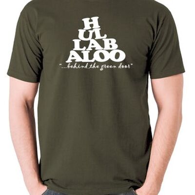 T-shirt inspiré d'Il était une fois à Hollywood - Hullabaloo olive