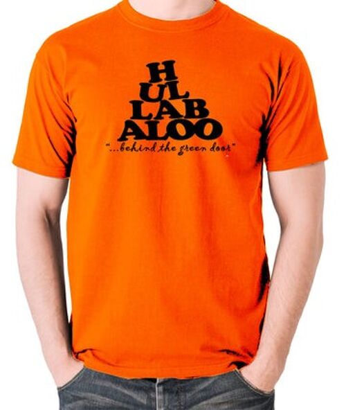 Once Upon A Time In Hollywood Inspired T Shirt - Hullabaloo orange